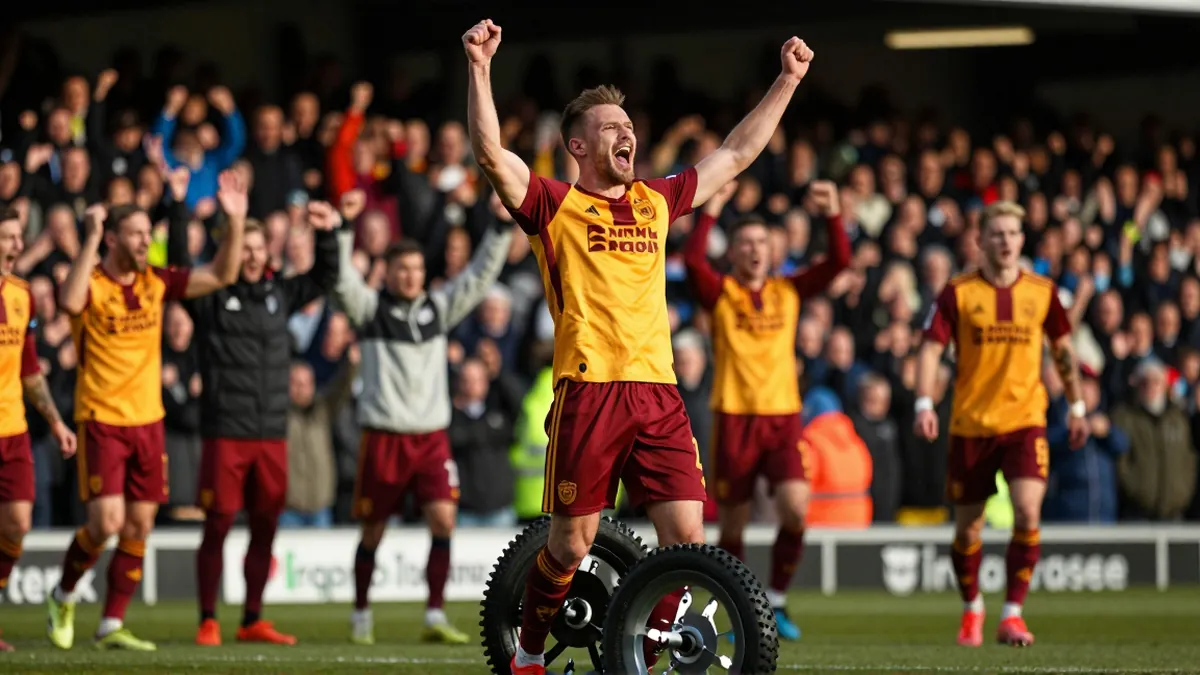 Bradford City boss Graham Alexander watches new recruits fit in