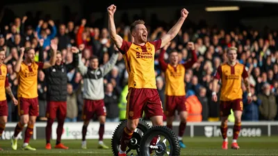 Bradford City boss Graham Alexander watches new recruits fit in